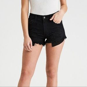 Festival High Waisted Denim Shorts